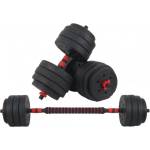Sportmann Комплект дъмбели и гири sportmann shg07, 40 кг, Черен, Червен