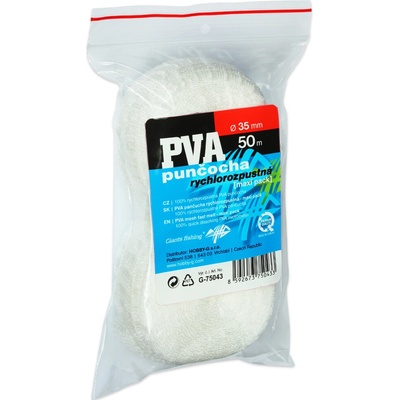 Giants Fishing PVA Punčocha Mesh Fast Melt Refill Maxi Pack 50 m 25 mm