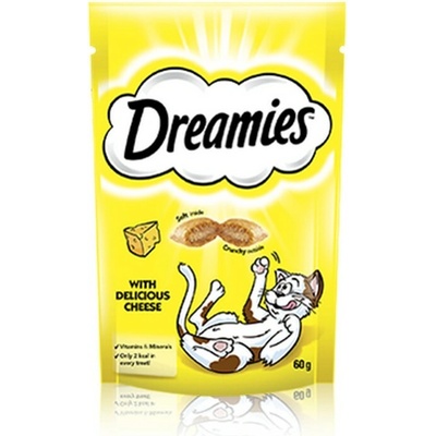 Dreamies pochúťka syrová pre mačky 60 g