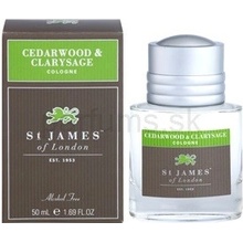 St. James Of London Cedarwood & Clarysage kolínská voda pánska 50 ml