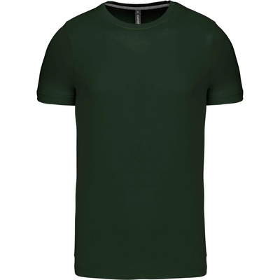 Kariban VINTAGE K356 pánské tričko s krátkým rukávem forest green