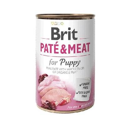 Paté & Meat Puppy Chicken - мокра храна за кучета - 400гр (8595602557448)