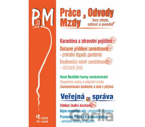 Práce a mzdy 9/2020