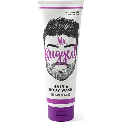 Somerset Toaletná panvica Rough Body and Hair Wash pre mužov 250 ml