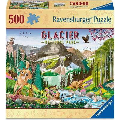Ravensburger Národní park Glacier Montana USA 500 dílků