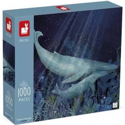 Janod Пъзел Janod от 1000 части - Китове в дълбините (J02512)