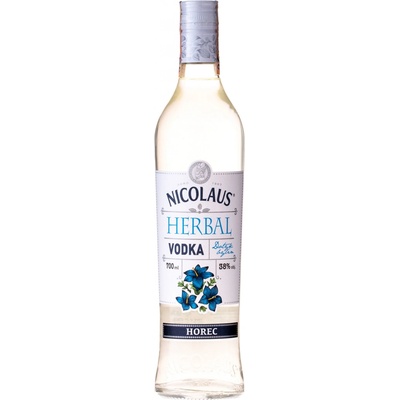Nicolaus Herbal Vodka Horec 38% 0,7 l (čistá fľaša)