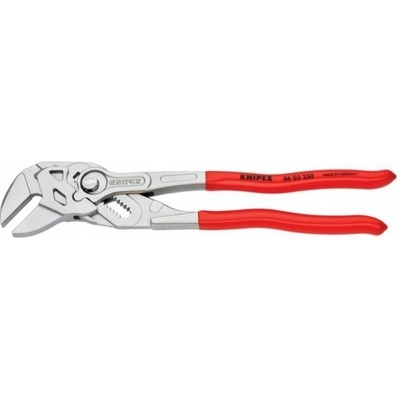Knipex Klešťový klíč, chromovaný povrch, rukojeť potažená plastem, 180 mm – Zboží Mobilmania