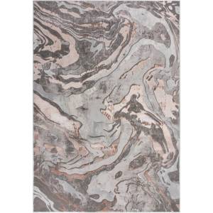 Flair Rugs Сив/бежов килим 80x150 cm Marbled - Flair Rugs (503119371416)
