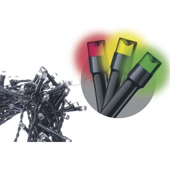 EMOS Lighting D4AM03 LED vianočná reťaz 12 m vonkajšia aj vnútorná multicolor časovač