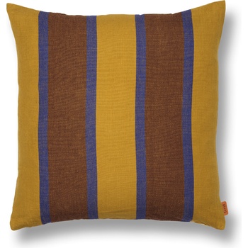 ferm LIVING Декоративна възглавница Grand раирана горчица (1104264305)