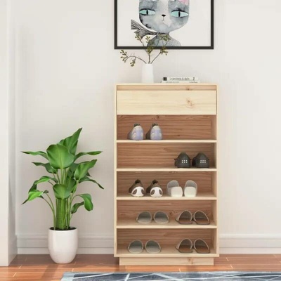 VidaXL 60 x 34 x 105 cm masivní borové dřevo 813550