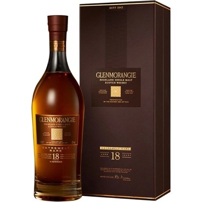 Glenmorangie 18y 43% 0,7 l (kazeta)