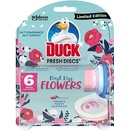 Duck Fresh Discs First Kiss Flowers Toaletný gél pre hygienickú čistotu a sviežosť vašej toalety 36 ml