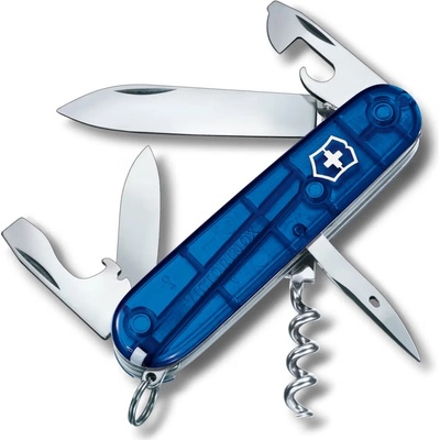 Victorinox Vreckový nôž Spartan -12 funkcií, modrý priehľadný