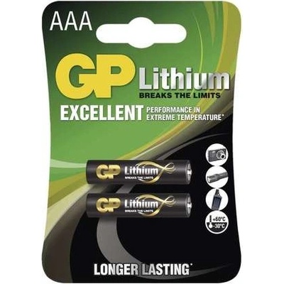 GP AAA Lithium 2 ks 1022000412