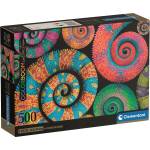 Clementoni Пъзел Clementoni от 500 части - Завъртяни опашки (35529)