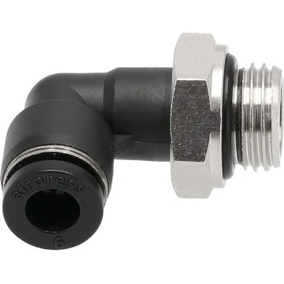 Airpress Коляно 90° 6 mm x 1/4" външна резба 9L0652 (9L0652)