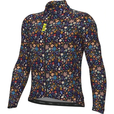 Alé Мъжка фланелка с дълъг ръкав за колоездене Alé Pragma Flowery L/S Jersey Cycling jersey - Multicolor - размер 3XL (056-3804-0118)