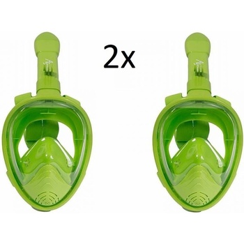 Agama Dory celoobličejová na šnorchlování pro děti od 4 let Set 2x