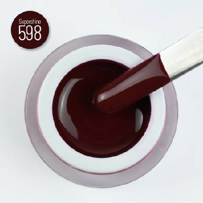 Moyra Supershine farebný gél 598 Red velvet 5 g