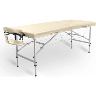 Fabulo USA Kovové masážní lehátko Fabulo FERRO Set 184x71 cm béžová 184 x 71 cm 14,5 kg – Zboží Dáma