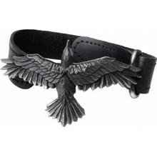 Alchemy Gothic náramok Black Consort Wriststrap A109