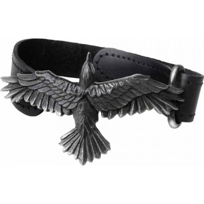 Alchemy Gothic náramok Black Consort Wriststrap A109