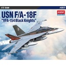 Academy USN F/A-18F VFA-154 černá Knight Model Kit letadlo 12577 1:72