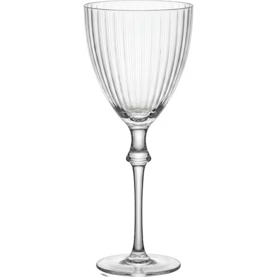 Clay re & EefSklenička na víno s žebrováním Ø 8*21 cm 300 ml