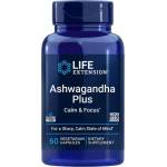 Life Extension Ashwagandha Plus Calm & Focus [60 капсули]