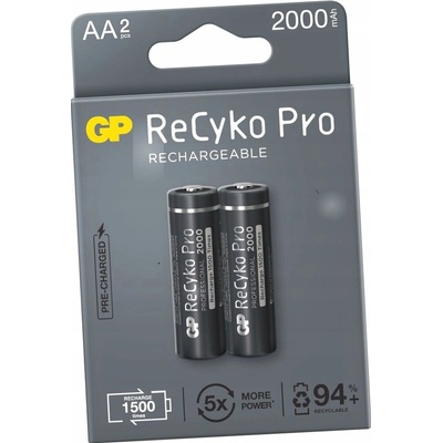 GP ReCyko Pro AA 2000mAh 2ks 1033222200