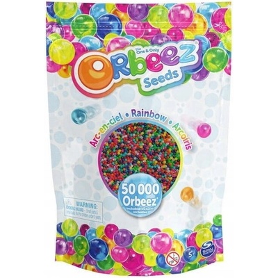 ORBEEZ GÉLOVÉ GULIČKY ORIGINÁL 50000 KS DÚHOVÉ SEMIENKA