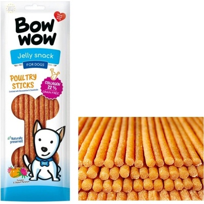 Bow Wow Dog Hydinové želé tyčinky 65 g