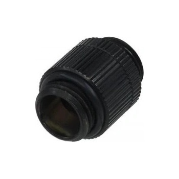 Alphacool Адаптер Alphacool HF, Двоен нипел, G1/4 - G1/4, Въртящ се, Черен мат (64222)