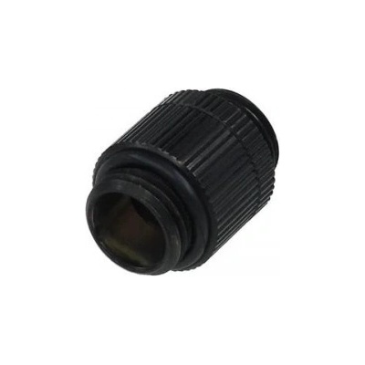 Alphacool Адаптер Alphacool HF, Двоен нипел, G1/4 - G1/4, Въртящ се, Черен мат (64222)