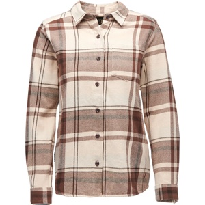 Black Diamond Дамска риза с копчета Black Diamond Women's Project Flannel Shirt - Chalk Pink / Walnut Plaid (133-0925-0112)