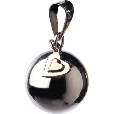 Bola Медальон за бременни Бола - сребристо с малко сърце (vk880)