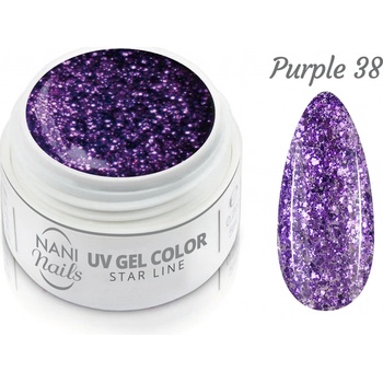 NANI UV gél Star Line Purple 5 ml