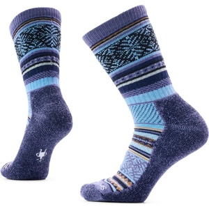 Smartwool Дамски спортни чорапи Smartwool Women's Everyday Cozy Fair Isle Sweater Crew Socks Sports socks - Nightfall Blue - размер 46-49 (EU) (207-2011-0213)