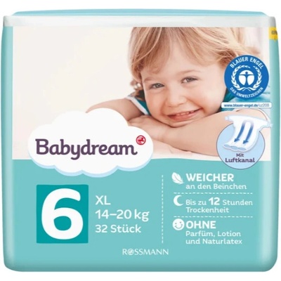 BABYDREAM XL 6 14-20 kg 32 ks