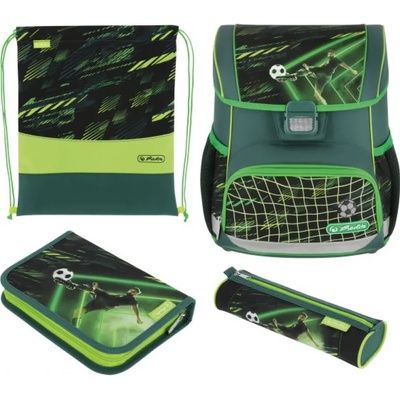 Herlitz Ученически комплект с чанта-раница Loop Plus, заредена, Game Changer - Herlitz