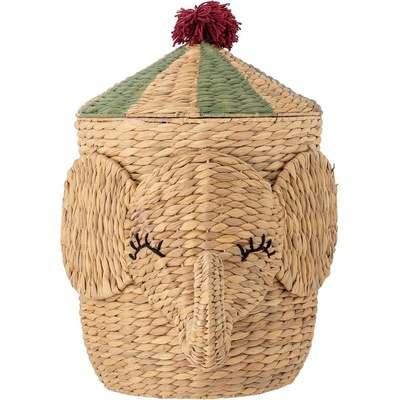 Bloomingville Детска кошница за играчки от воден зюмбюл в естествен цвят ø 35x50 cm Bobo - Bloomingville Mini (82062961)