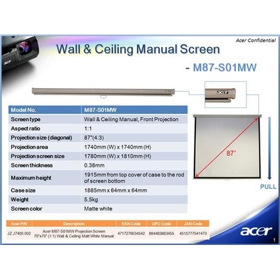 Acer M90-W01MG MC.JBG11.001 – Zboží Mobilmania