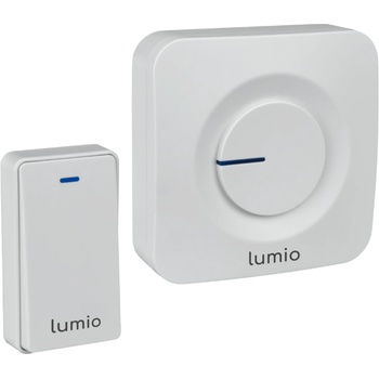 DPM db001w - Безжичен кинетичен звънец, 230v, lumio, бял (db001w)