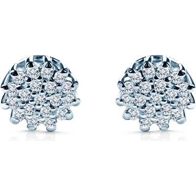 SAVICKI Обеци savicki: бяло злато, диаманти