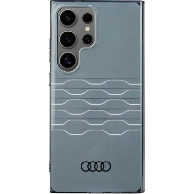 Audi IML Geometric Pattern Case S24 Ultra S928 сив/сив твърд куфар AU-IMLS24U-A6/D3-GY (6955250228077)