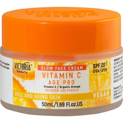 Victoria beauty Vegan Vitamín C AGE PRO SPF20 50 ml