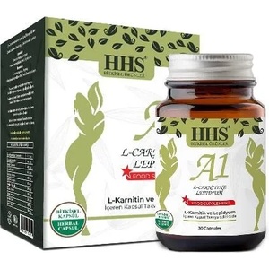 HHS a1 Билкови капсули за отслабване с l-карнитин Липидиум, 30бр