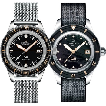 Certina Комплект часовници за двойки Certina DS PH200M C036.407. 11.050. 01-C036.207. 18.126. 00 (C036.407.11.050.01-C036.207.18.126.00)